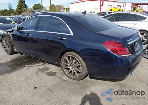 2018 Mercedes-Benz S 560 из США, поврежденный, VIN WDDUG8DB2JA380743